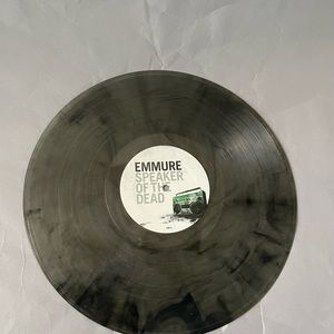 Emmure - speaker of the dead vinyl. Clear black smoke colored.